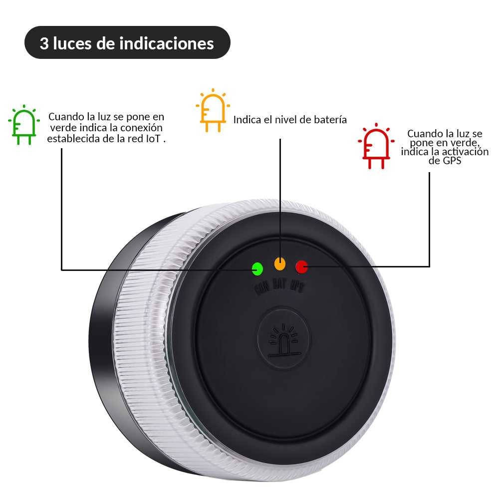 Baliza V16 Geolocalización DGT 3.0, SIM y Datos Pagados hasta 2038