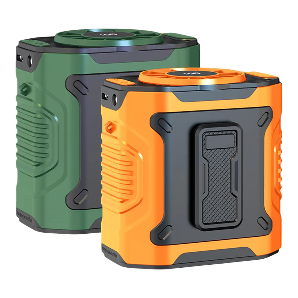 AeroCool Pro – Ventilador Portátil de Cintura y cuello con 100 velocidades y larga duración de su bateria