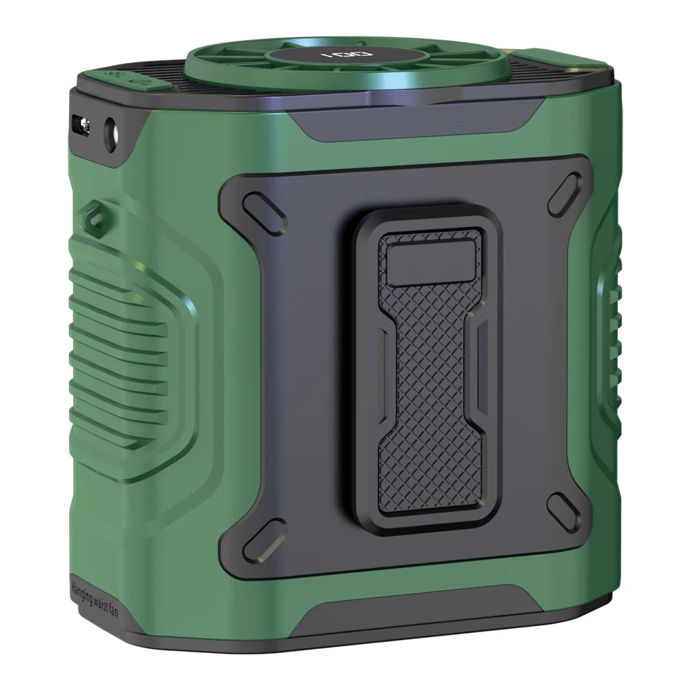 AeroCool Pro – Ventilador Portátil de Cintura y cuello con 100 velocidades y larga duración de su bateria