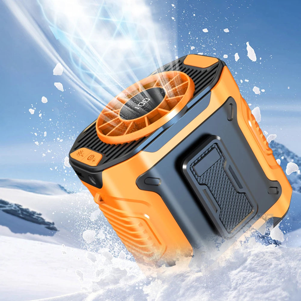 AeroCool Pro – Ventilador Portátil de Cintura y cuello con 100 velocidades y larga duración de su bateria